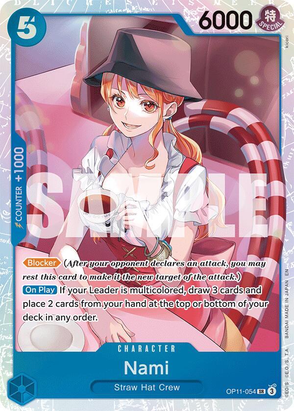 Nami OP11-054 (A Fist of Divine Speed)  - Foil