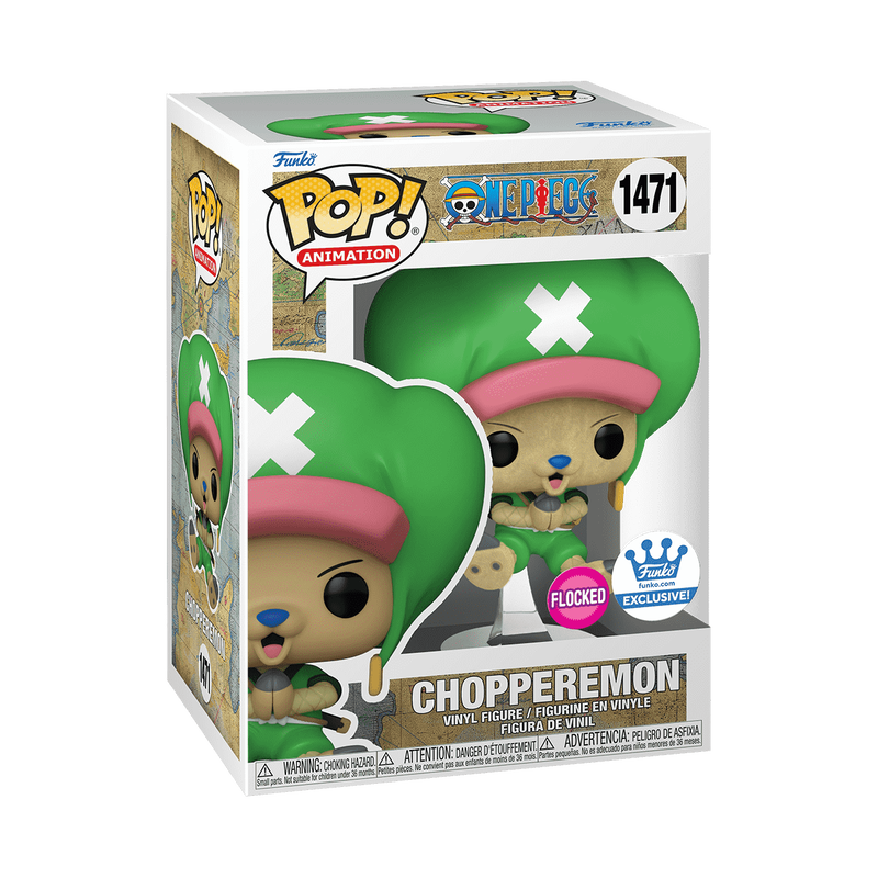 One Piece - Pop! Chopperemon in Wano Outfit (Flocked)
