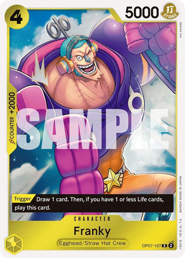 Franky OP07-107 (500 Years in the Future)  - Foil