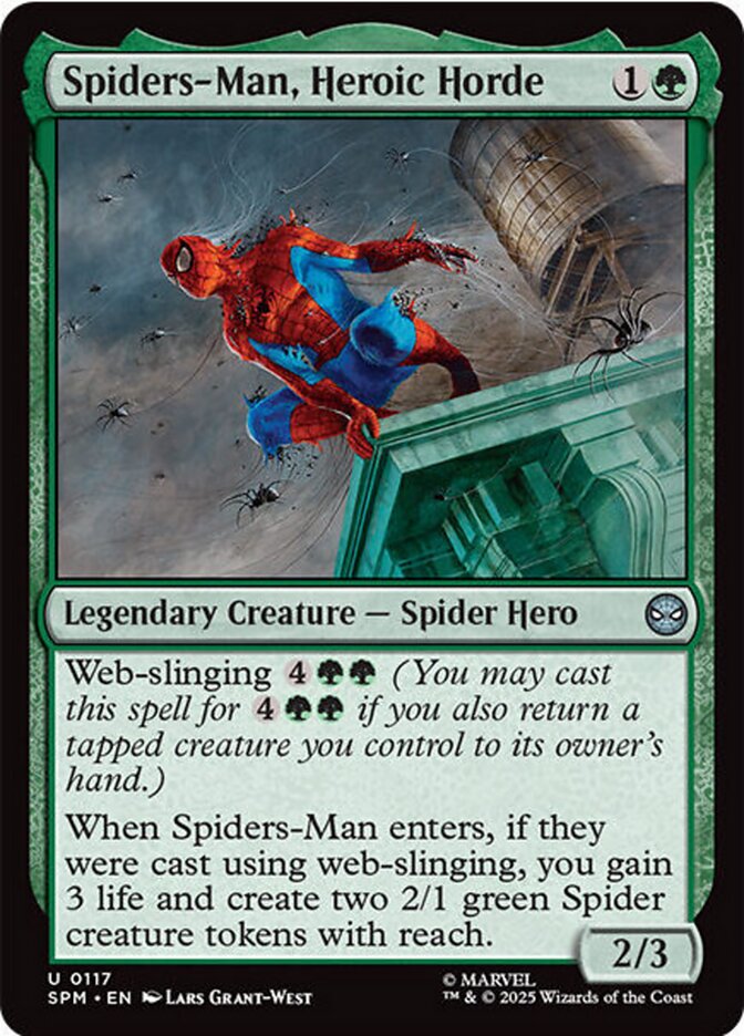 Spiders-Man, Heroic Horde 117 (Marvel's Spider-Man)  - Foil