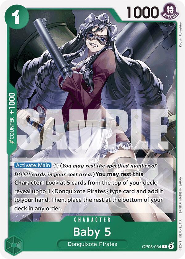 Baby 5 (Reprint) OP05-034 (Premium Booster -The Best-)  - Foil