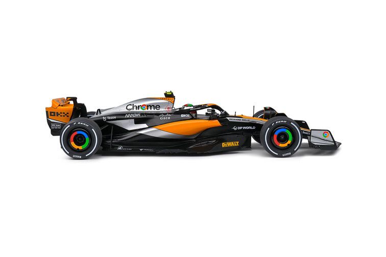 1:18 2023 Lando Norris -- 2nd British GP -- McLaren MCL60 -- Solido F1