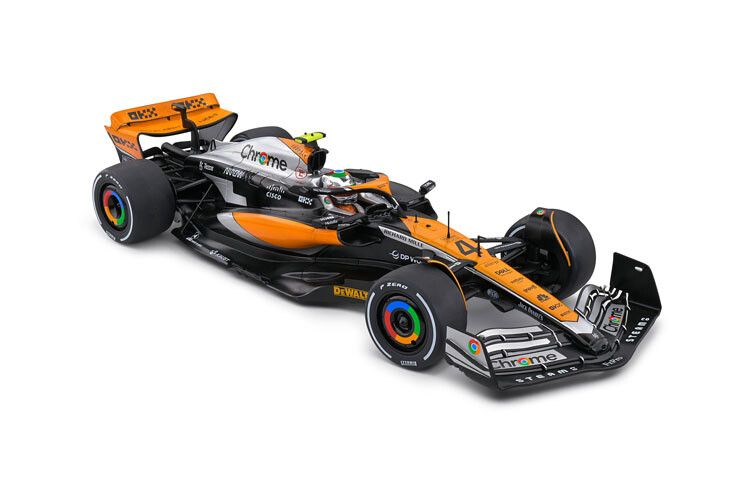 1:18 2023 Lando Norris -- 2nd British GP -- McLaren MCL60 -- Solido F1