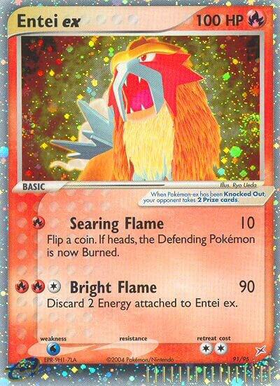 Entei ex 91/95 (Team Magma vs Team Aqua)  - Holofoil