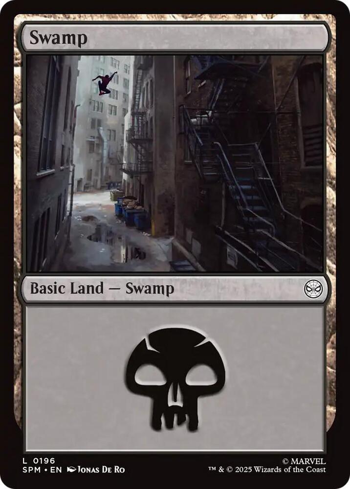 Swamp  196/198 (Marvel's Spider-Man)  - Foil