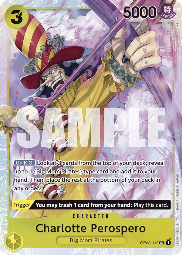 Charlotte Perospero (Reprint) OP03-113 (Premium Booster -The Best-)  - Foil