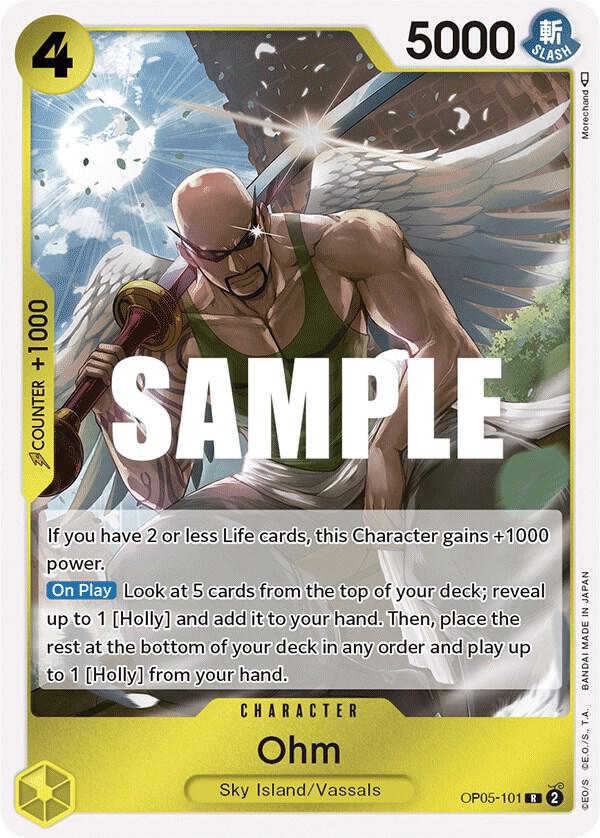 Ohm OP05-101 (Awakening of the New Era)  - Foil
