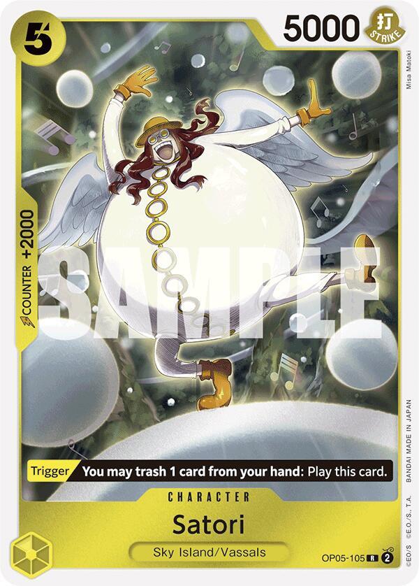 Satori (Reprint) OP05-105 (Premium Booster -The Best-)  - Foil