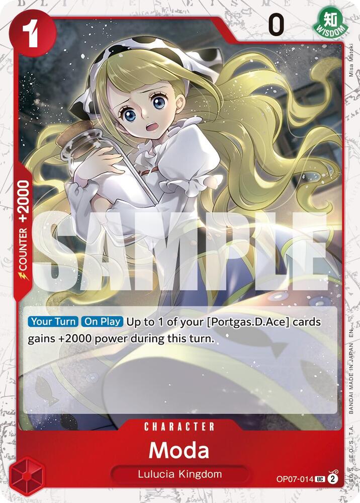 Moda OP07-014 (Premium Booster -The Best- Vol. 2)  - Pirate Foil