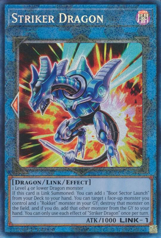 Striker Dragon PCR RA01-EN046 (25th Anniversary Rarity Collection)  - 1st Edition