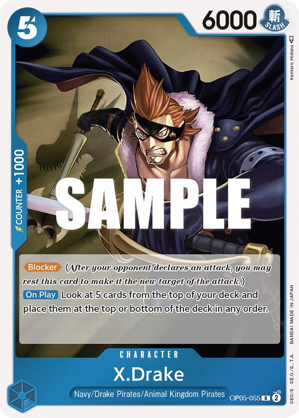 X.Drake OP05-055 (Awakening of the New Era)  - Foil