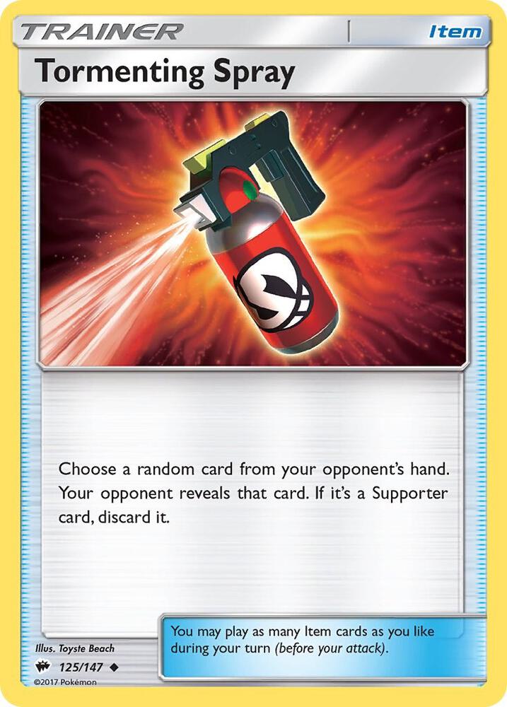 Tormenting Spray 125/147 (SM - Burning Shadows) 
