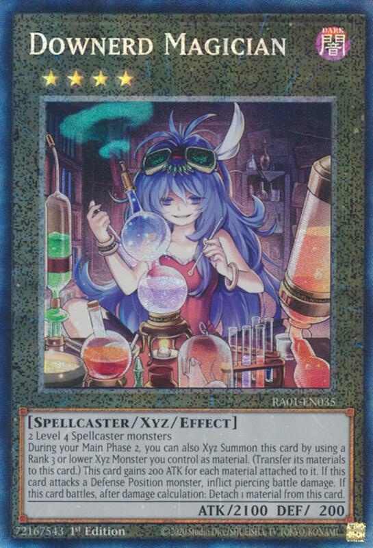 Downerd Magician PCR RA01-EN035 (25th Anniversary Rarity Collection)  - 1st Edition