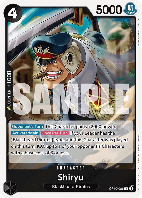 Shiryu OP10-086 (Royal Blood)  - Foil