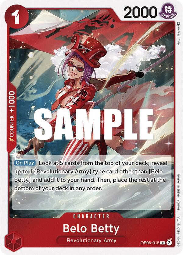 Belo Betty OP05-015 (Awakening of the New Era)  - Foil