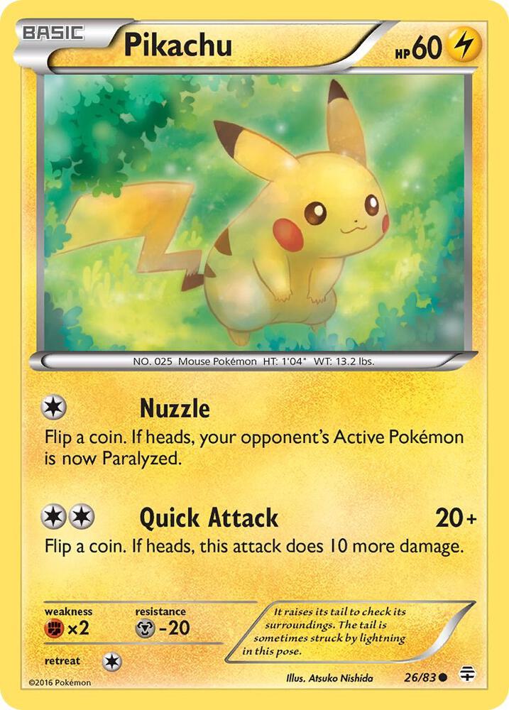 Pikachu 26/83 (Generations) 