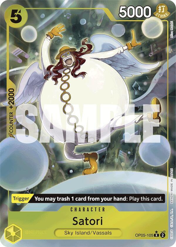 Satori OP05-105 (Premium Booster -The Best-)  - Full Art Foil