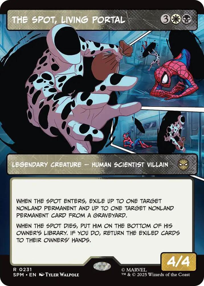The Spot, Living Portal 231/198 (Marvel's Spider-Man)  - Showcase