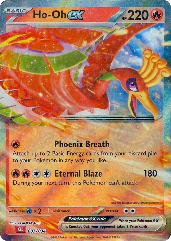 Ho-Oh ex 007/034 (Trading Card Game Classic)  - Holofoil