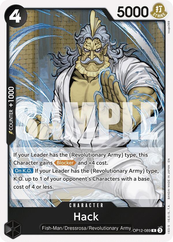 Hack OP12-089 (Legacy of the Master)  - Foil