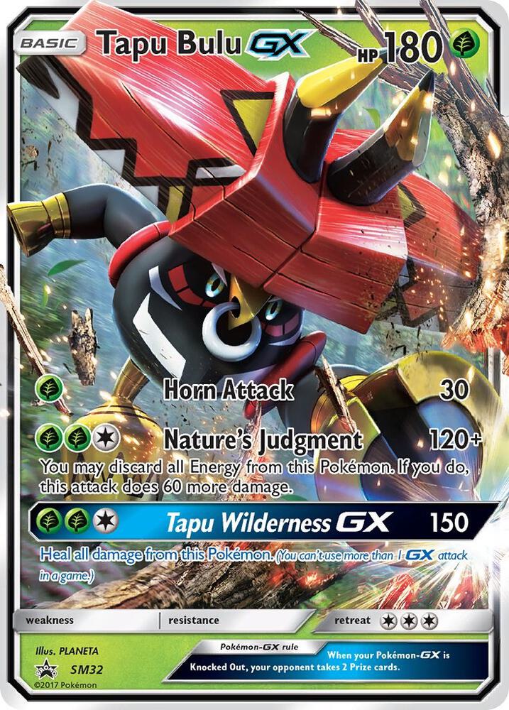 Tapu Bulu GX SM32 (SM Promos)  - Holofoil