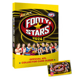 Select Footy Stars 2024 Cardboard Album Display