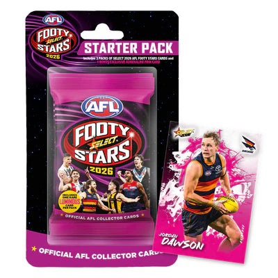 2026 AFL Footy Stars Starter Pack