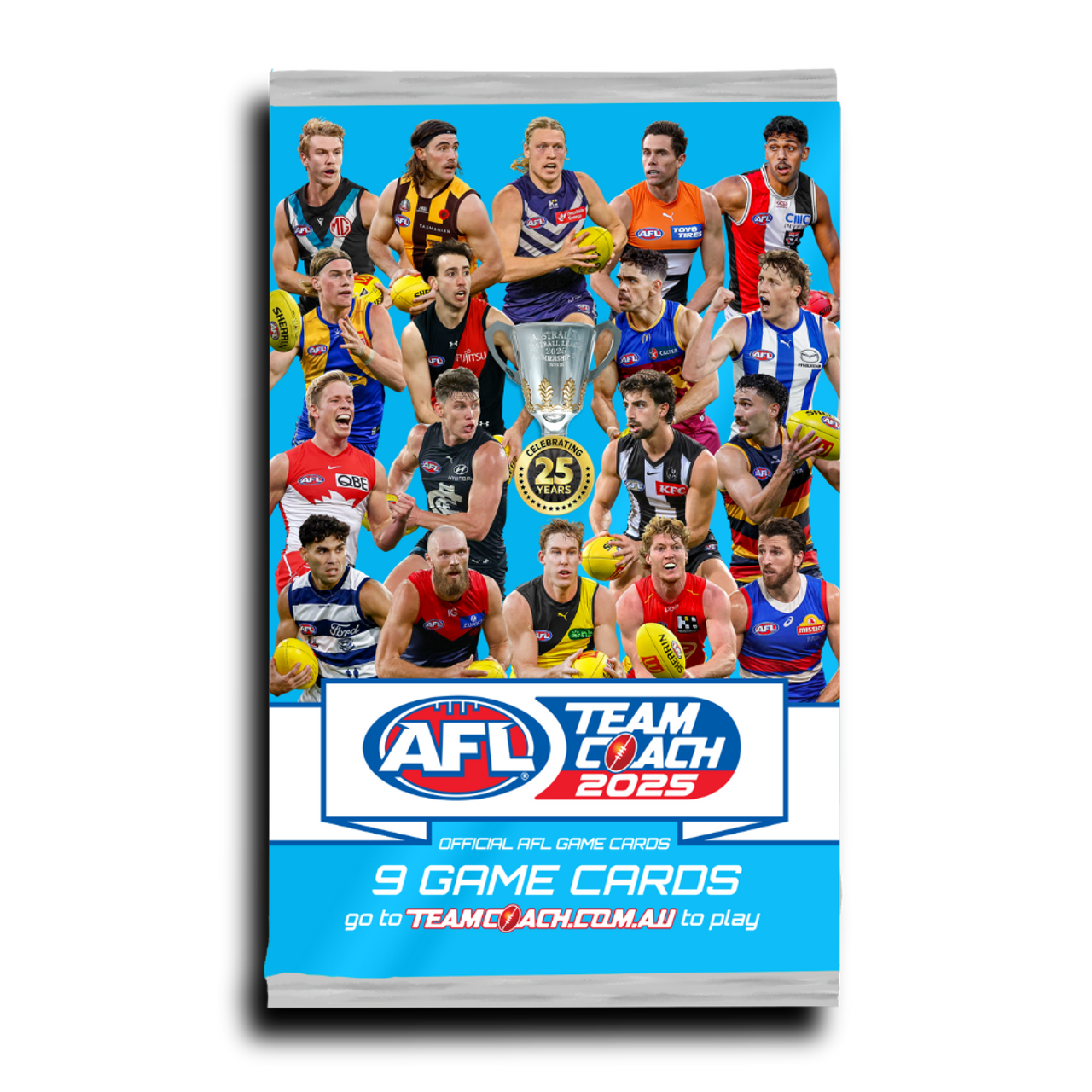 AFL 2025 Team Coach Trading Card Pack