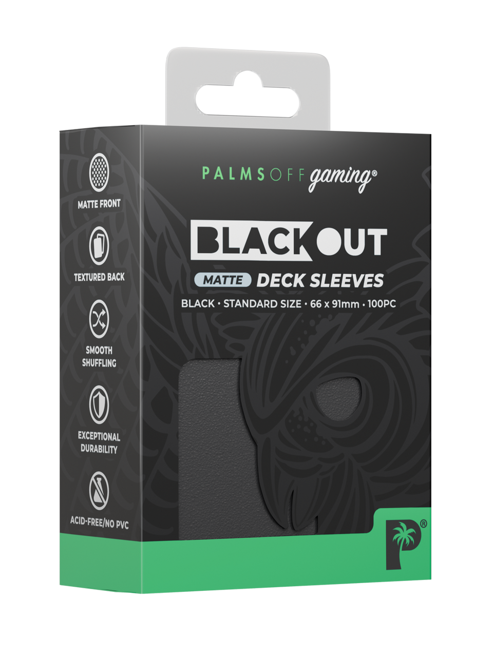 Blackout Deck Sleeves - Standard Size - Matte