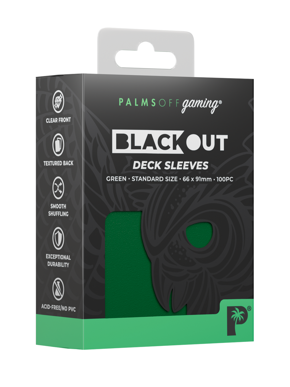 Blackout Deck Sleeves - Standard Size - Matte