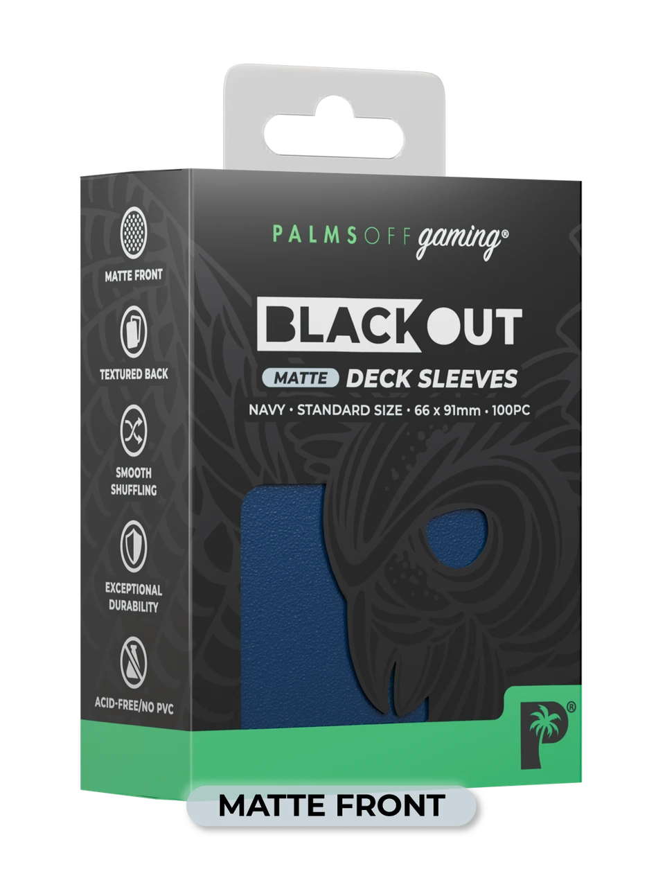 Blackout Deck Sleeves - Standard Size - Matte