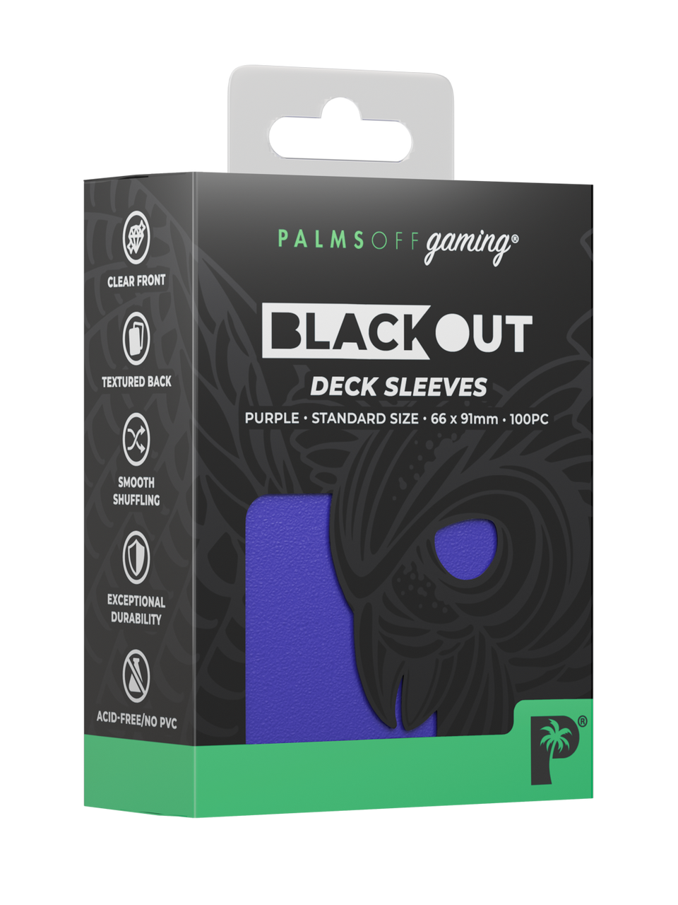 Blackout Deck Sleeves - Standard Size - Matte