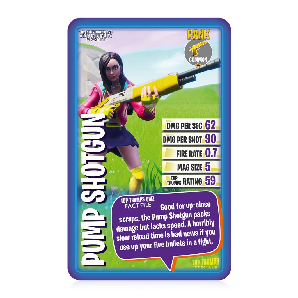 Top Trumps - Specials - The Independent and Unofficial Guide to Fortnite