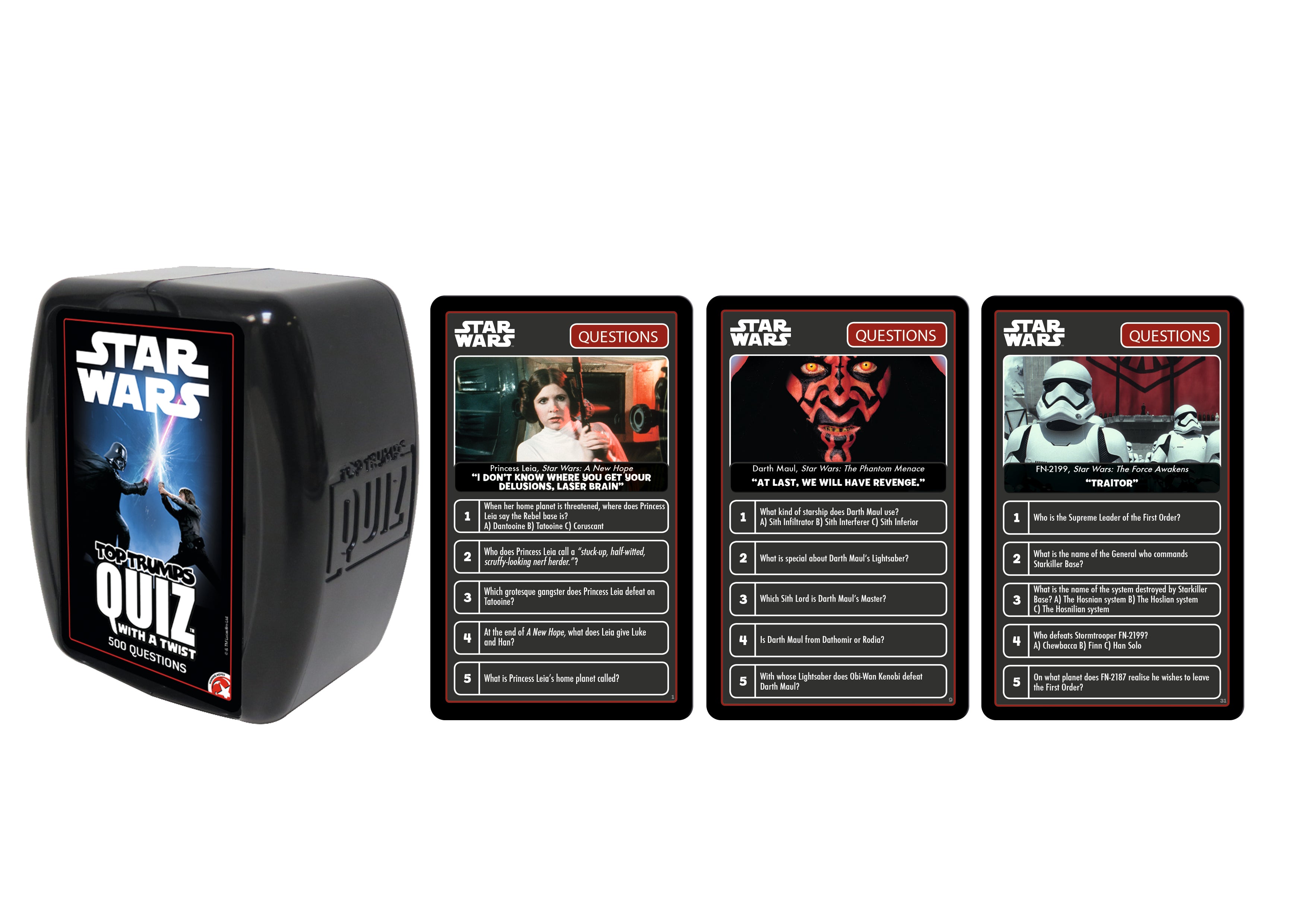 Top Trumps Quiz - Star Wars