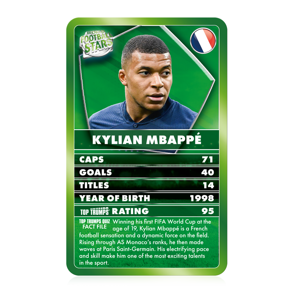 Top Trumps - Specials - World Football Stars (GREEN)