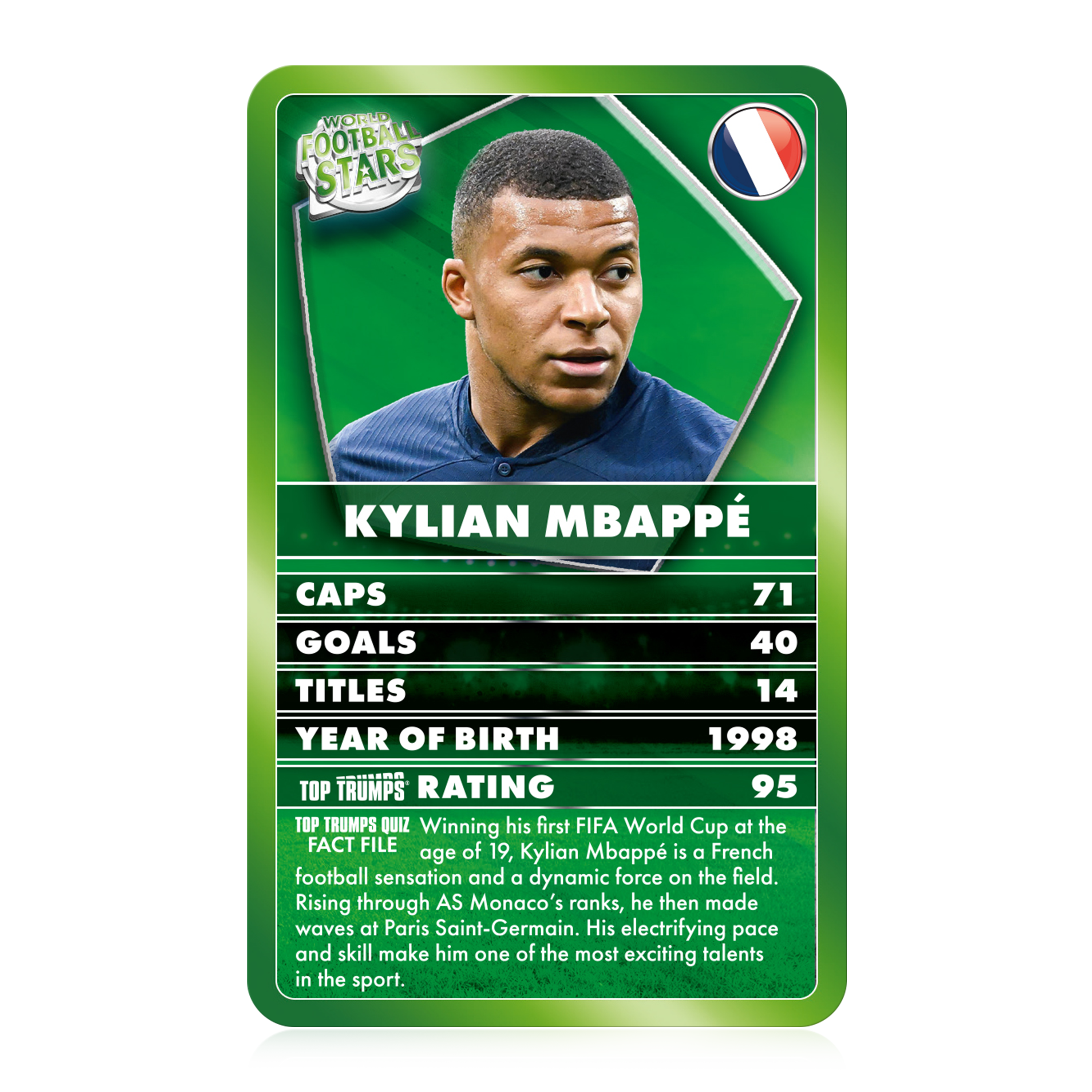 Top Trumps - Specials - World Football Stars (GREEN)