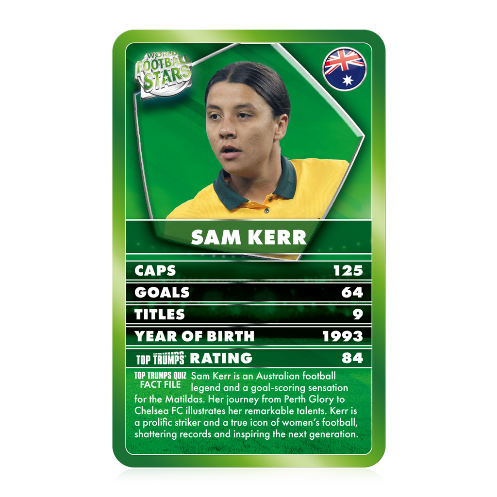 Top Trumps - Specials - World Football Stars (GREEN)