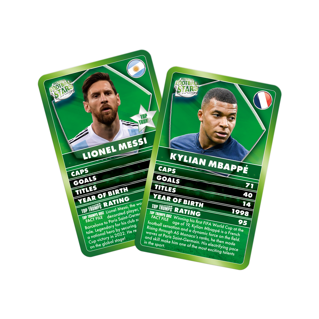Top Trumps - Specials - World Football Stars (GREEN)