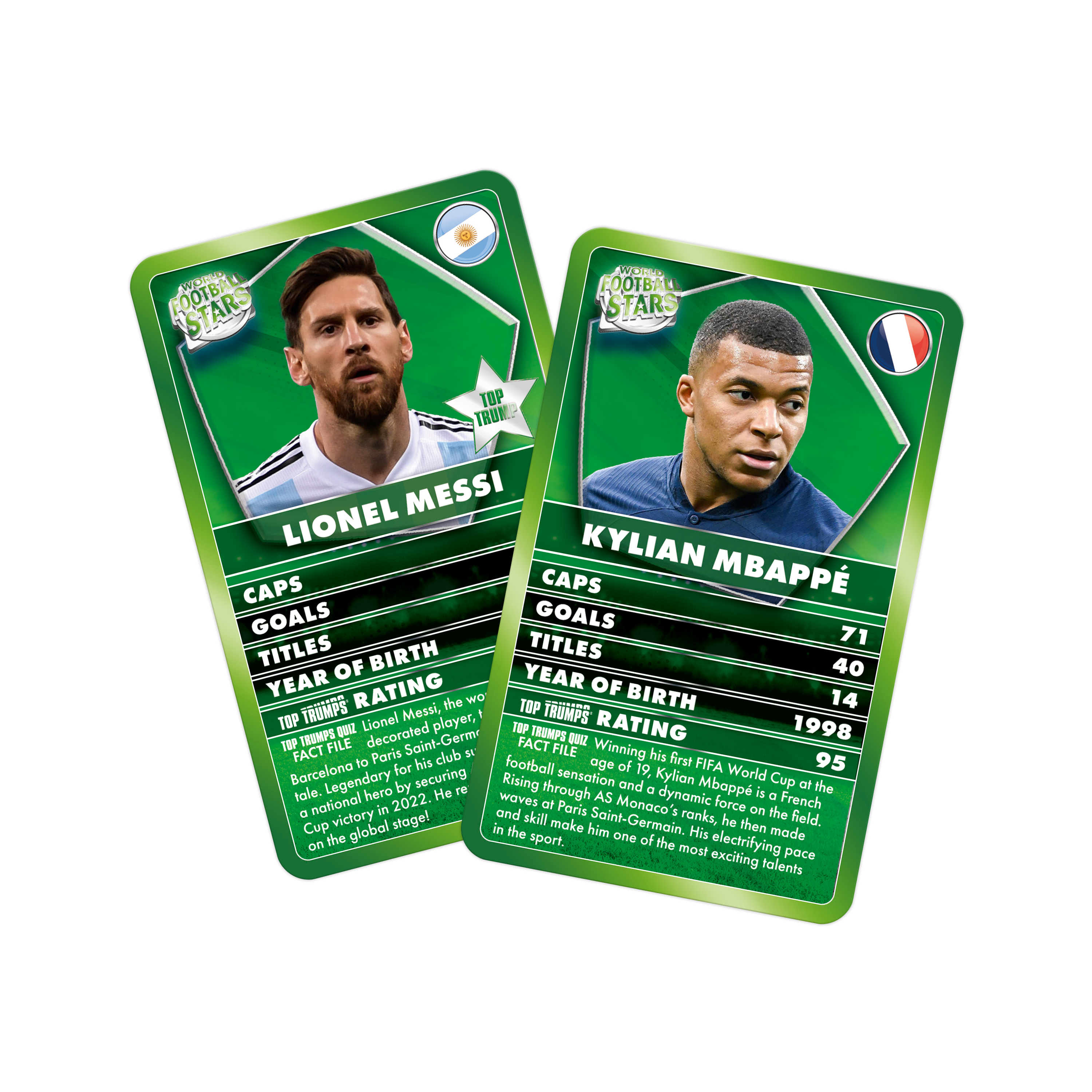 Top Trumps - Specials - World Football Stars (GREEN)