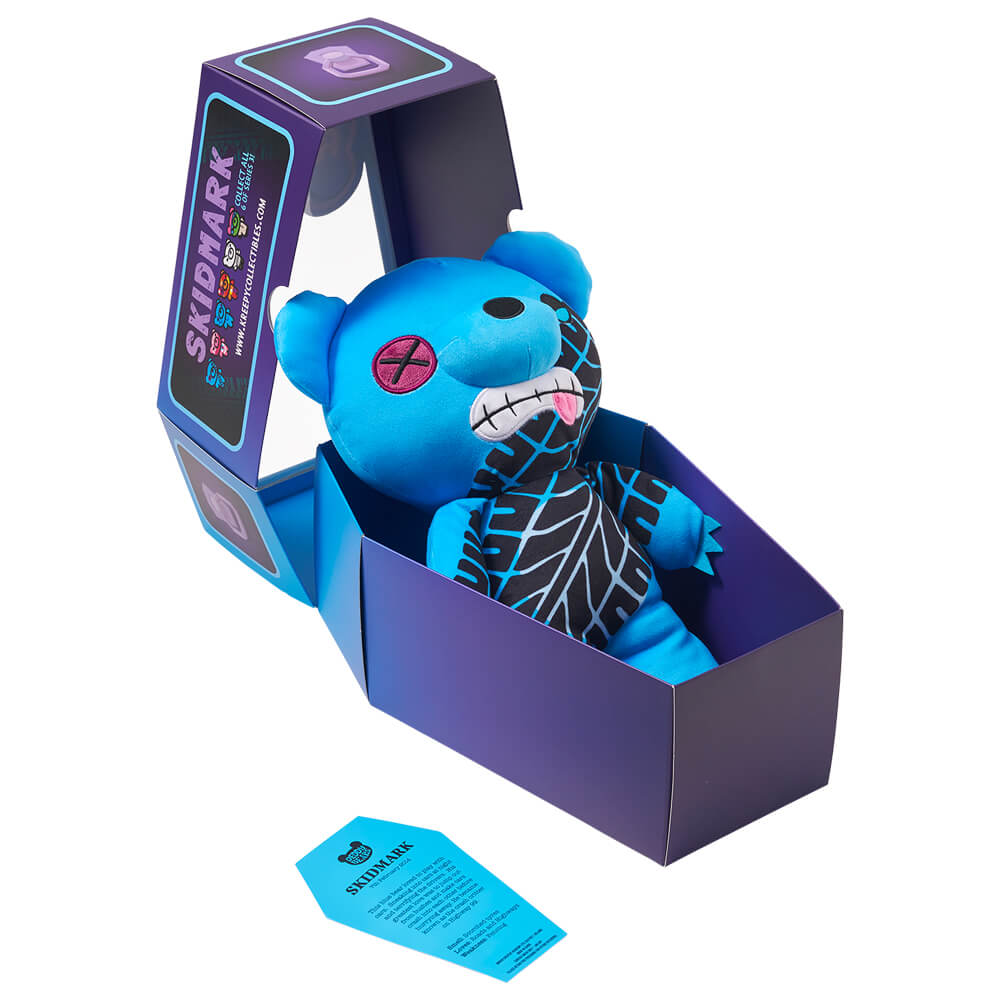 DEDDY BEARS SERIES 3 PLUSH IN COFFIN - SKIDMARK