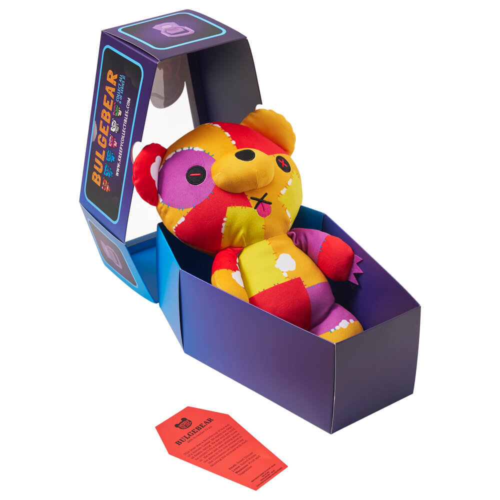 DEDDY BEARS SERIES 3 PLUSH IN COFFIN - BULGEBEAR
