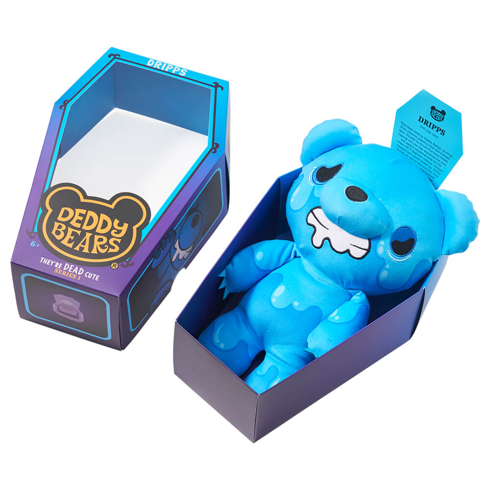 DEDDY BEARS SERIES 3 PLUSH IN COFFIN - DRIPPS