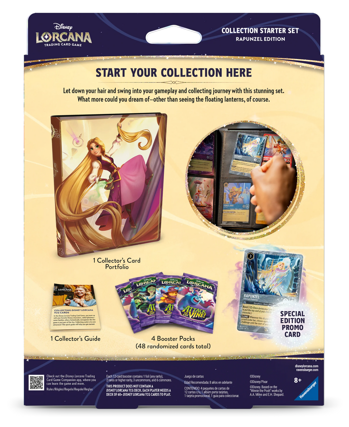 Disney Lorcana TCG: Attack of the Vine - Rapunzel Collection Starter Set
