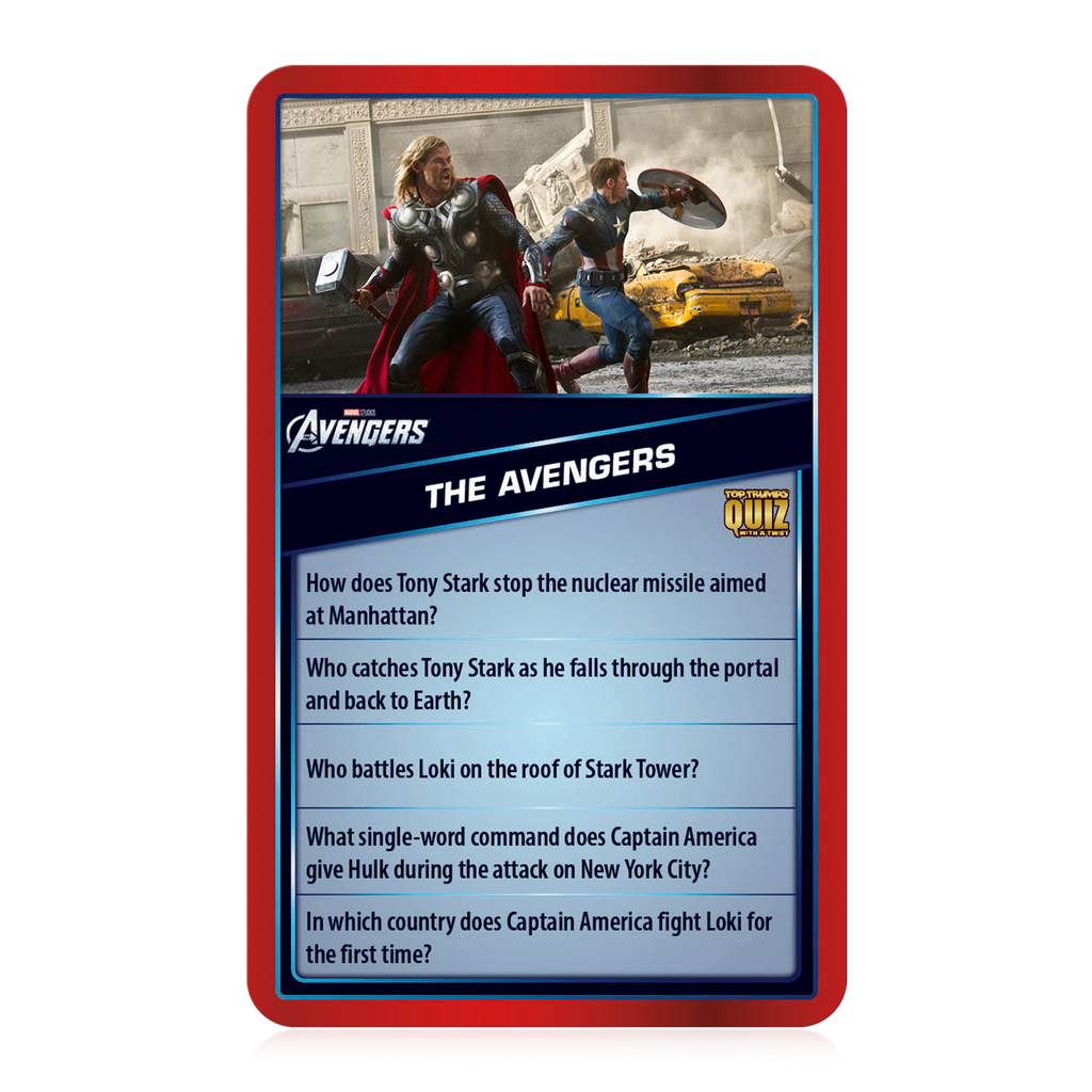 Top Trumps Quiz - Marvel Cinematic Universe