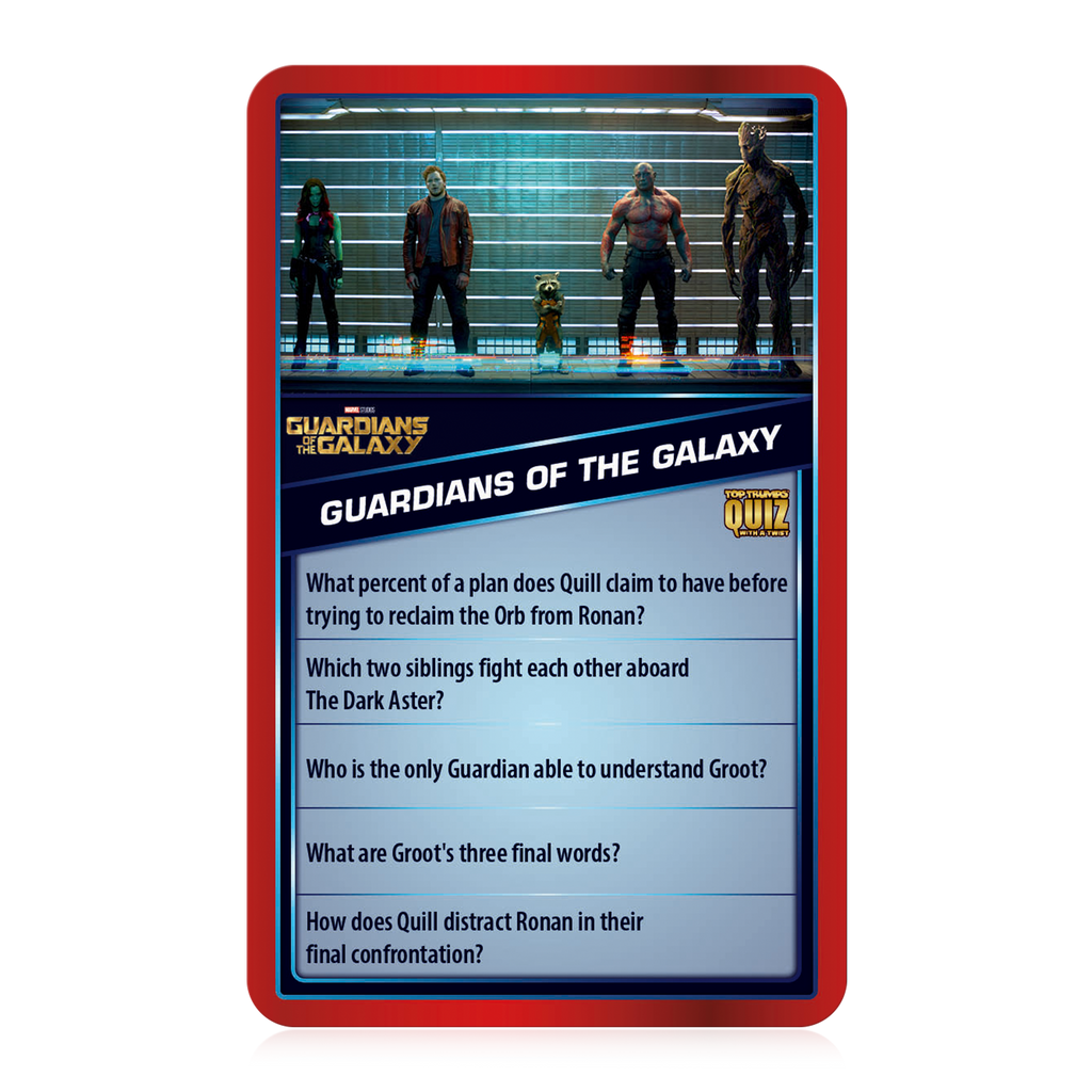 Top Trumps Quiz - Marvel Cinematic Universe