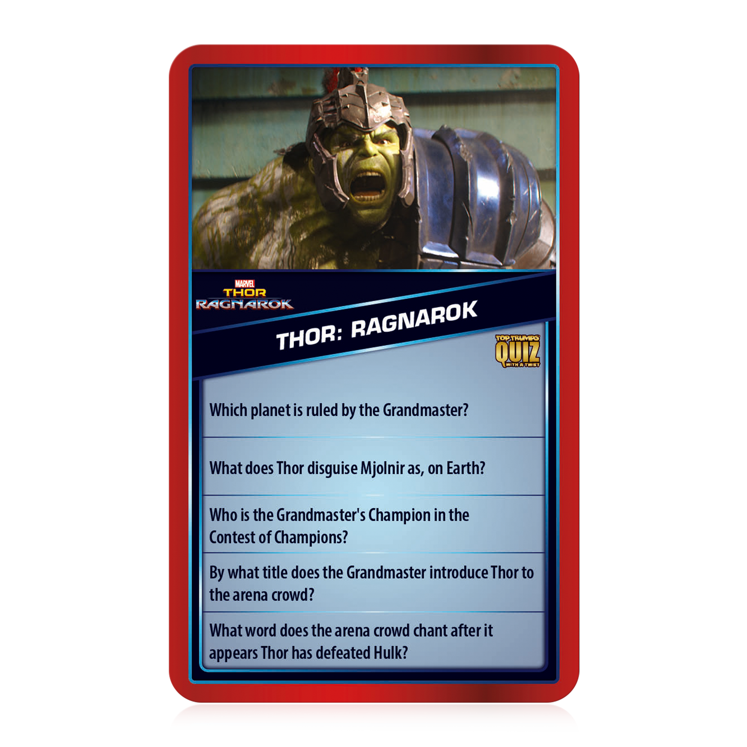 Top Trumps Quiz - Marvel Cinematic Universe