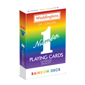 Waddingtons Playing Cards - Rainbow Edition