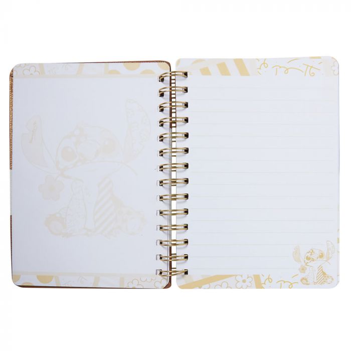 MIDAS STITCH FAUX LEATHER NOTEBOOK