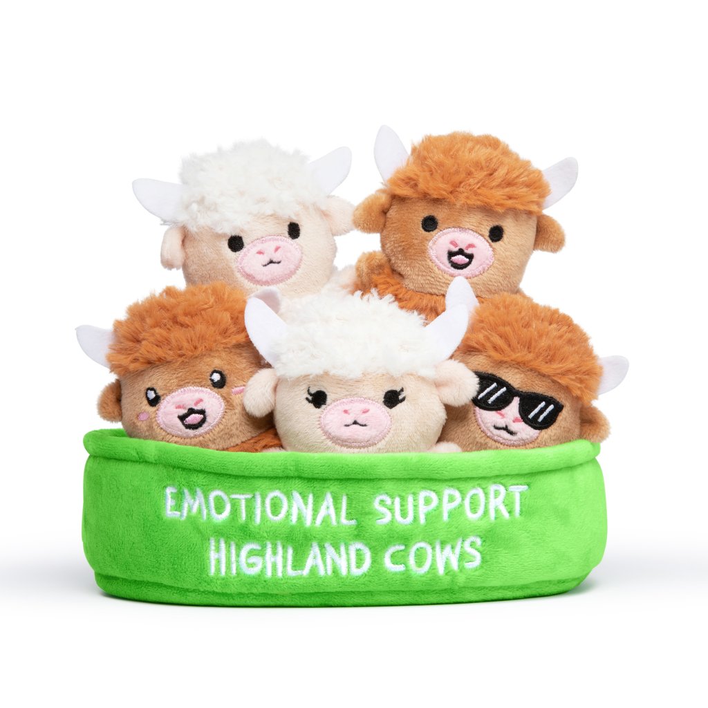 Emotional Support Pals - Highland Cow Plush