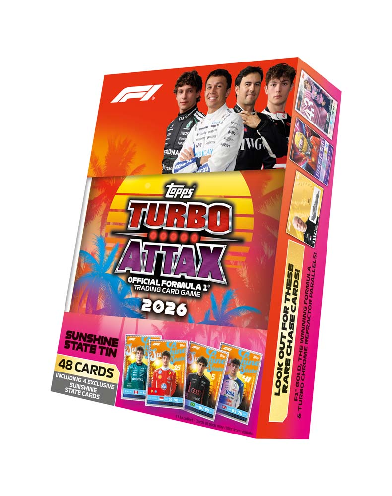 F1 Topps Turbo Attax 2026 Mega Tin